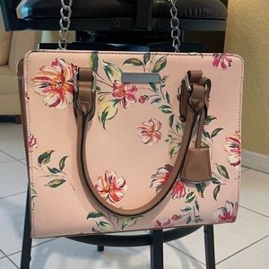 Nine West Floral Satchel Bag